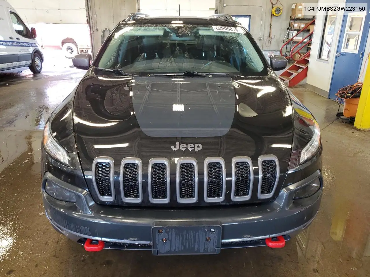 2016 Jeep Cherokee Trailhawk VIN: 1C4PJMBS2GW223150 Lot: 62900075