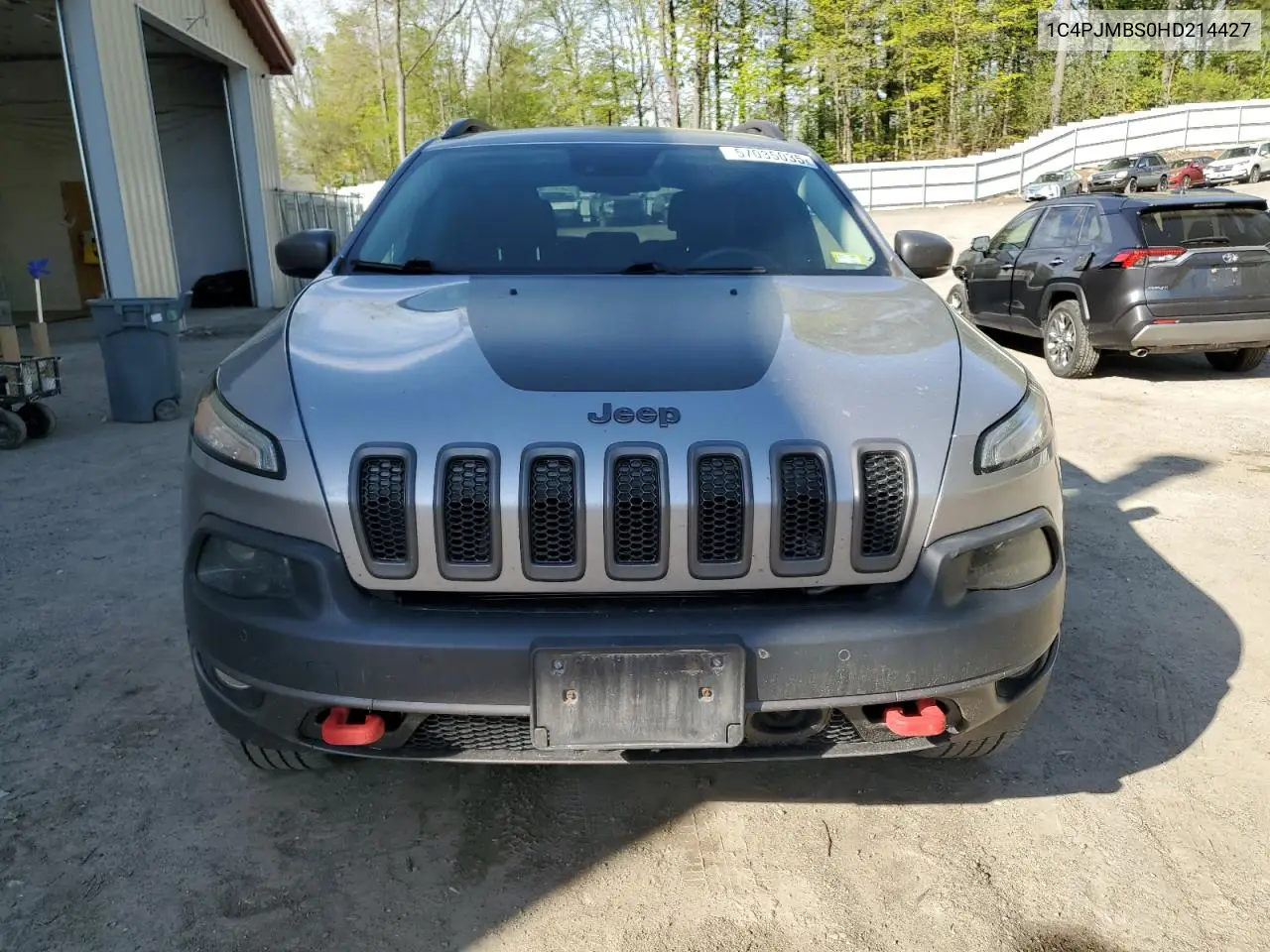 2017 Jeep Cherokee Trailhawk VIN: 1C4PJMBS0HD214427 Lot: 57035035
