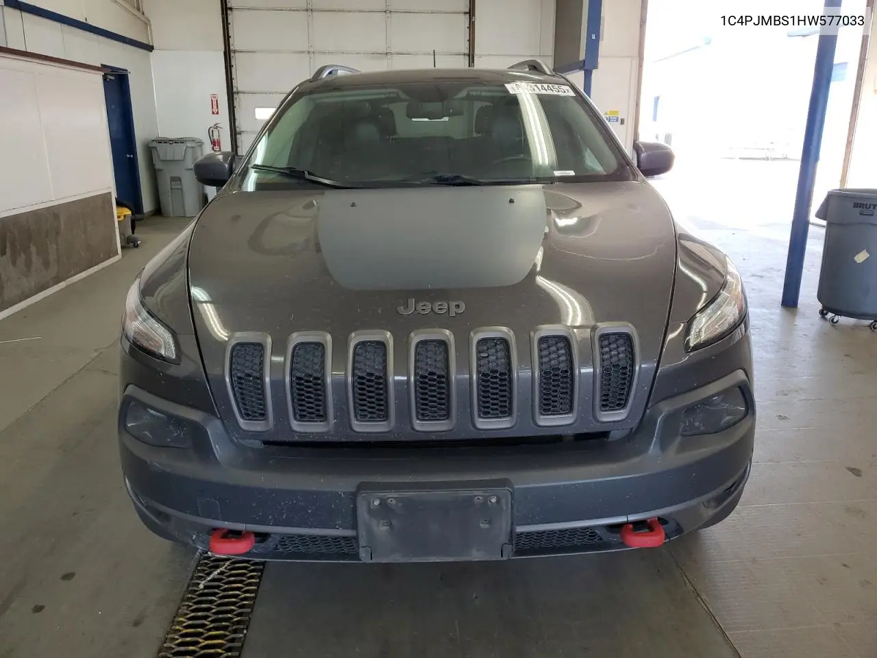 2017 Jeep Cherokee Trailhawk VIN: 1C4PJMBS1HW577033 Lot: 63314455