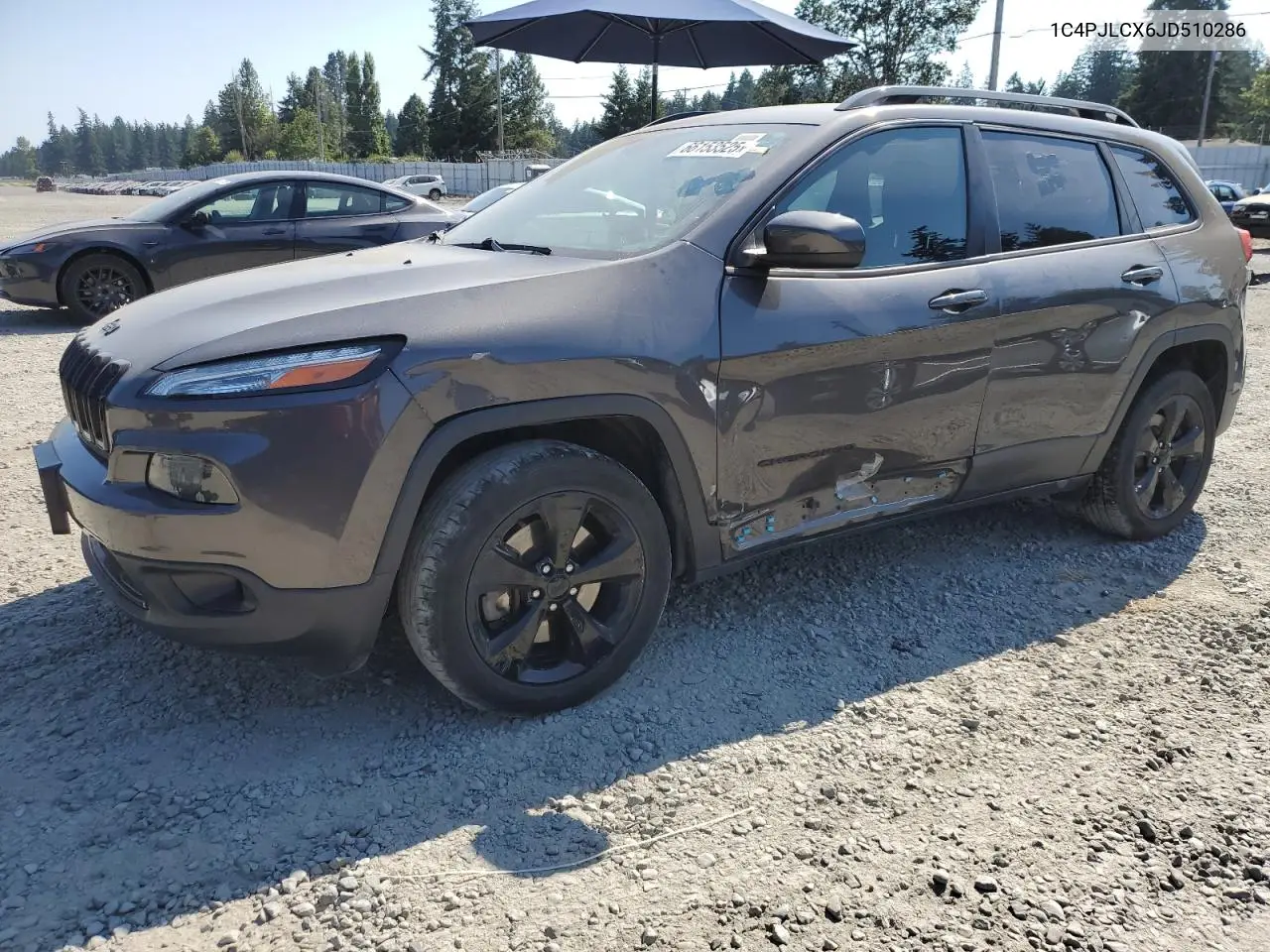 2018 Jeep Cherokee Latitude VIN: 1C4PJLCX6JD510286 Lot: 66153525