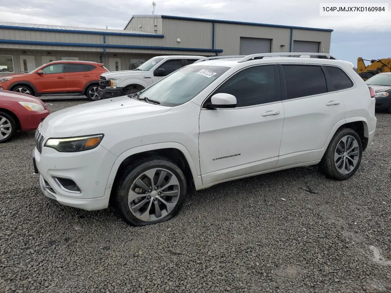 2019 Jeep Cherokee Overland VIN: 1C4PJMJX7KD160984 Lot: 51477275