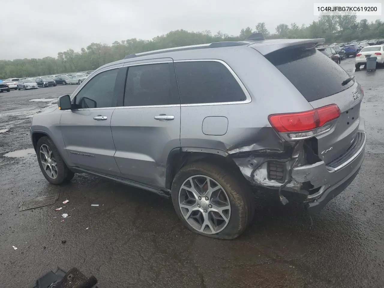 2019 Jeep Grand Cherokee Limited VIN: 1C4RJFBG7KC619200 Lot: 55672195