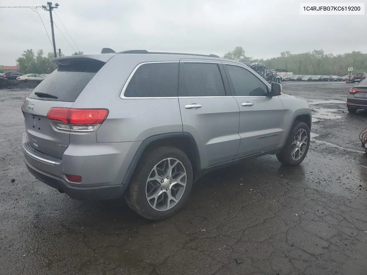 2019 Jeep Grand Cherokee Limited VIN: 1C4RJFBG7KC619200 Lot: 55672195