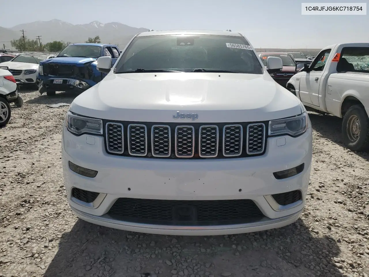2019 Jeep Grand Cherokee Summit VIN: 1C4RJFJG6KC718754 Lot: 56585765