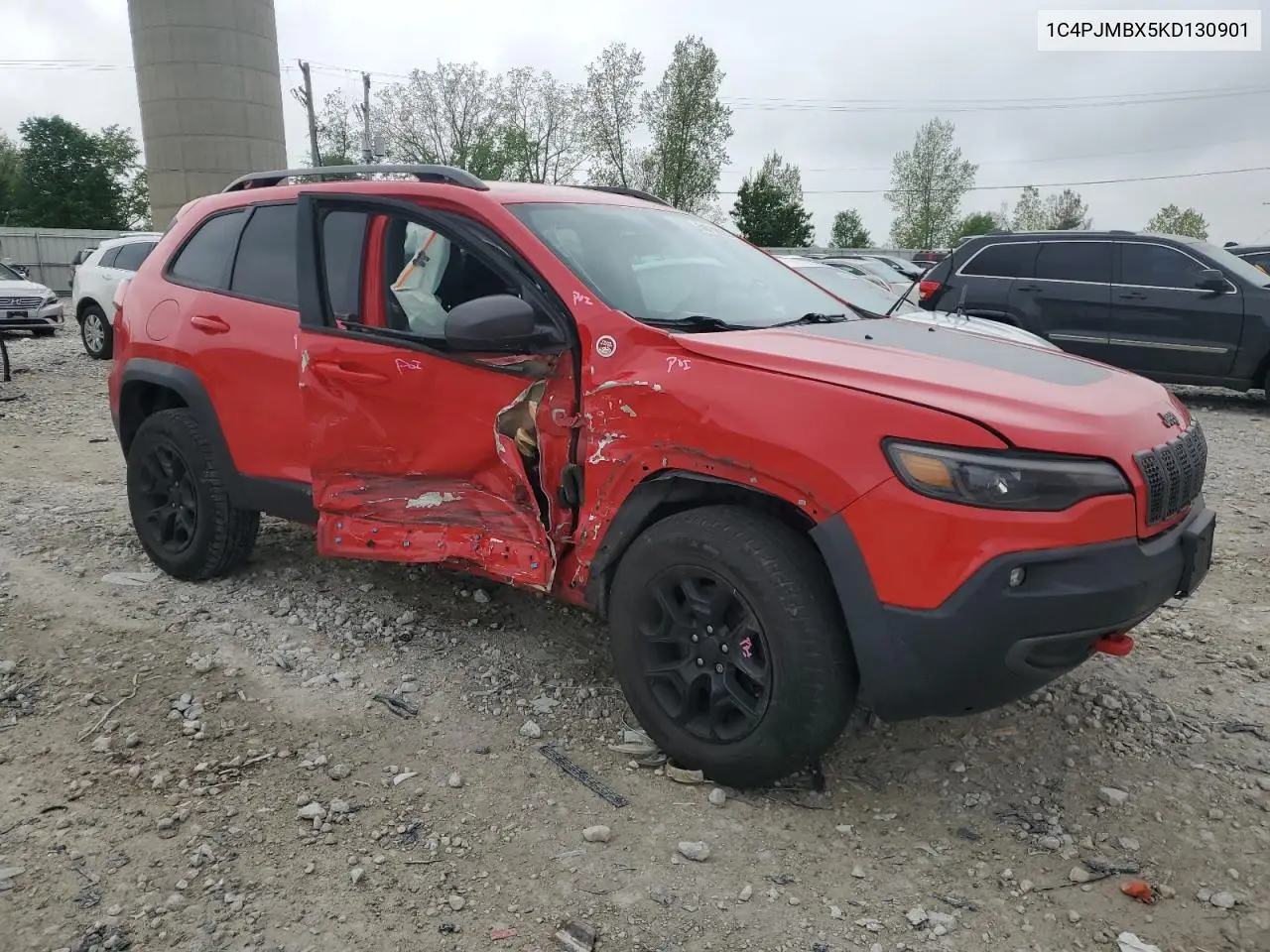 2019 Jeep Cherokee Trailhawk VIN: 1C4PJMBX5KD130901 Lot: 56752985