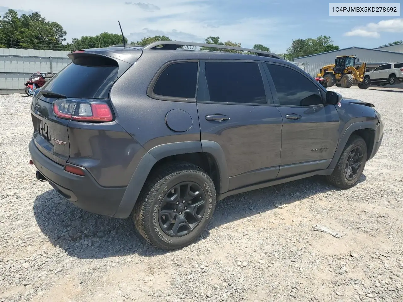 2019 Jeep Cherokee Trailhawk VIN: 1C4PJMBX5KD278692 Lot: 56912285