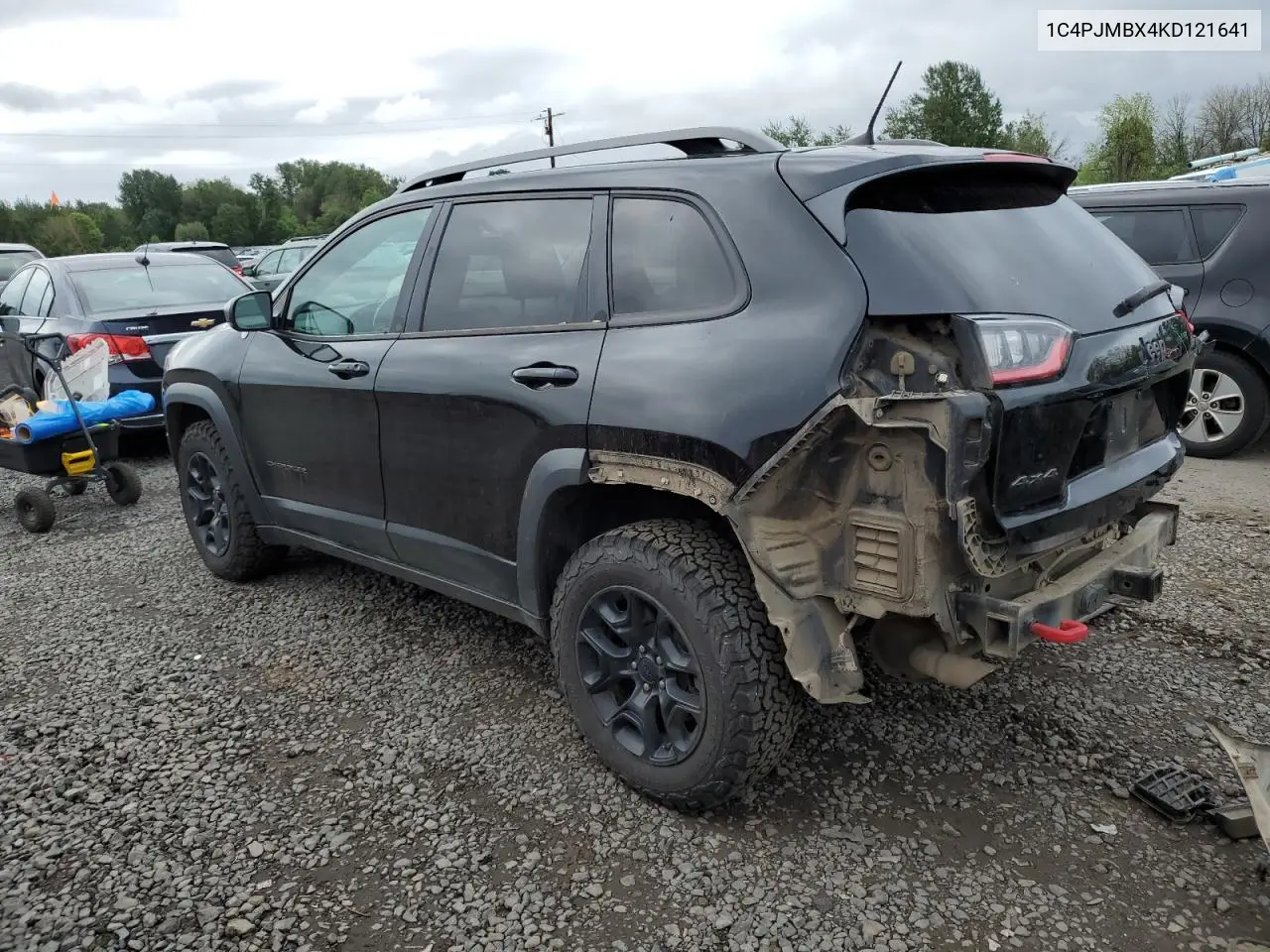 2019 Jeep Cherokee Trailhawk VIN: 1C4PJMBX4KD121641 Lot: 57128905
