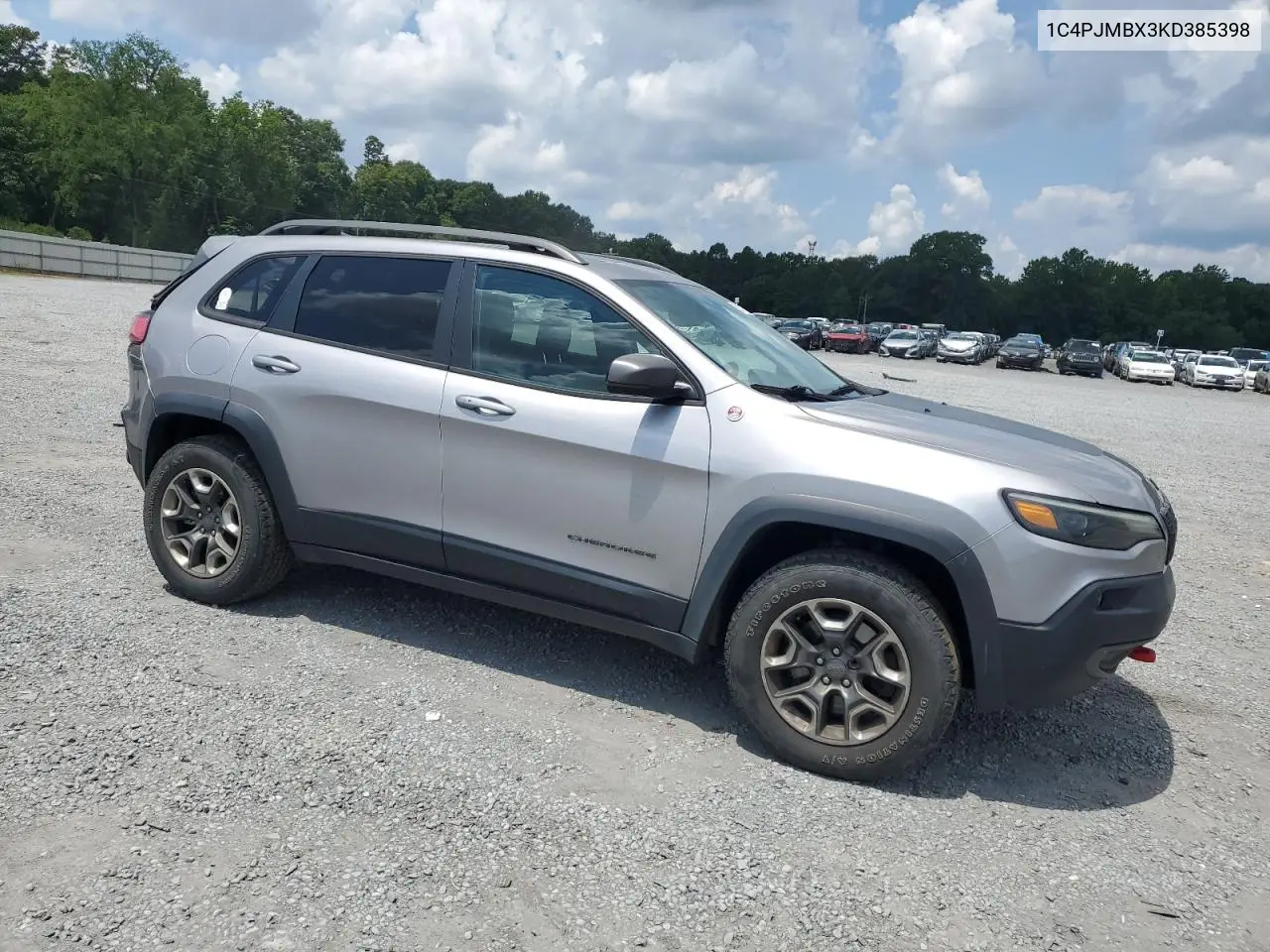 2019 Jeep Cherokee Trailhawk VIN: 1C4PJMBX3KD385398 Lot: 62817785