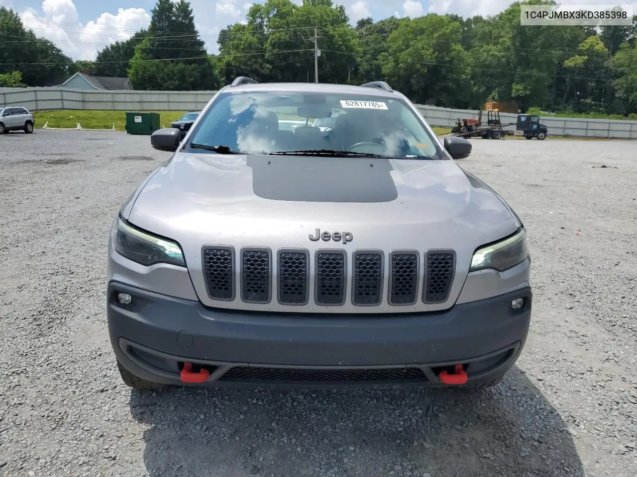 2019 Jeep Cherokee Trailhawk VIN: 1C4PJMBX3KD385398 Lot: 62817785