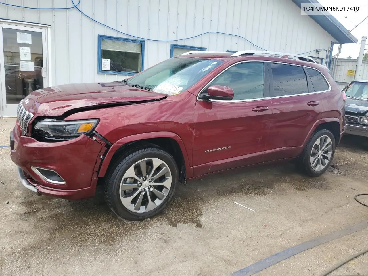 2019 Jeep Cherokee Overland VIN: 1C4PJMJN6KD174101 Lot: 63122515
