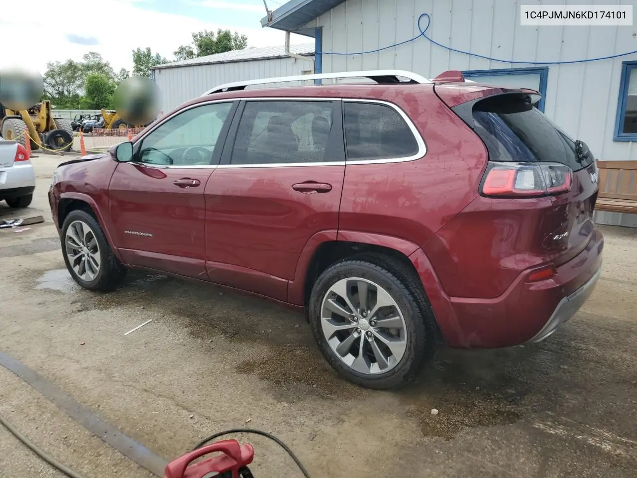 2019 Jeep Cherokee Overland VIN: 1C4PJMJN6KD174101 Lot: 63122515