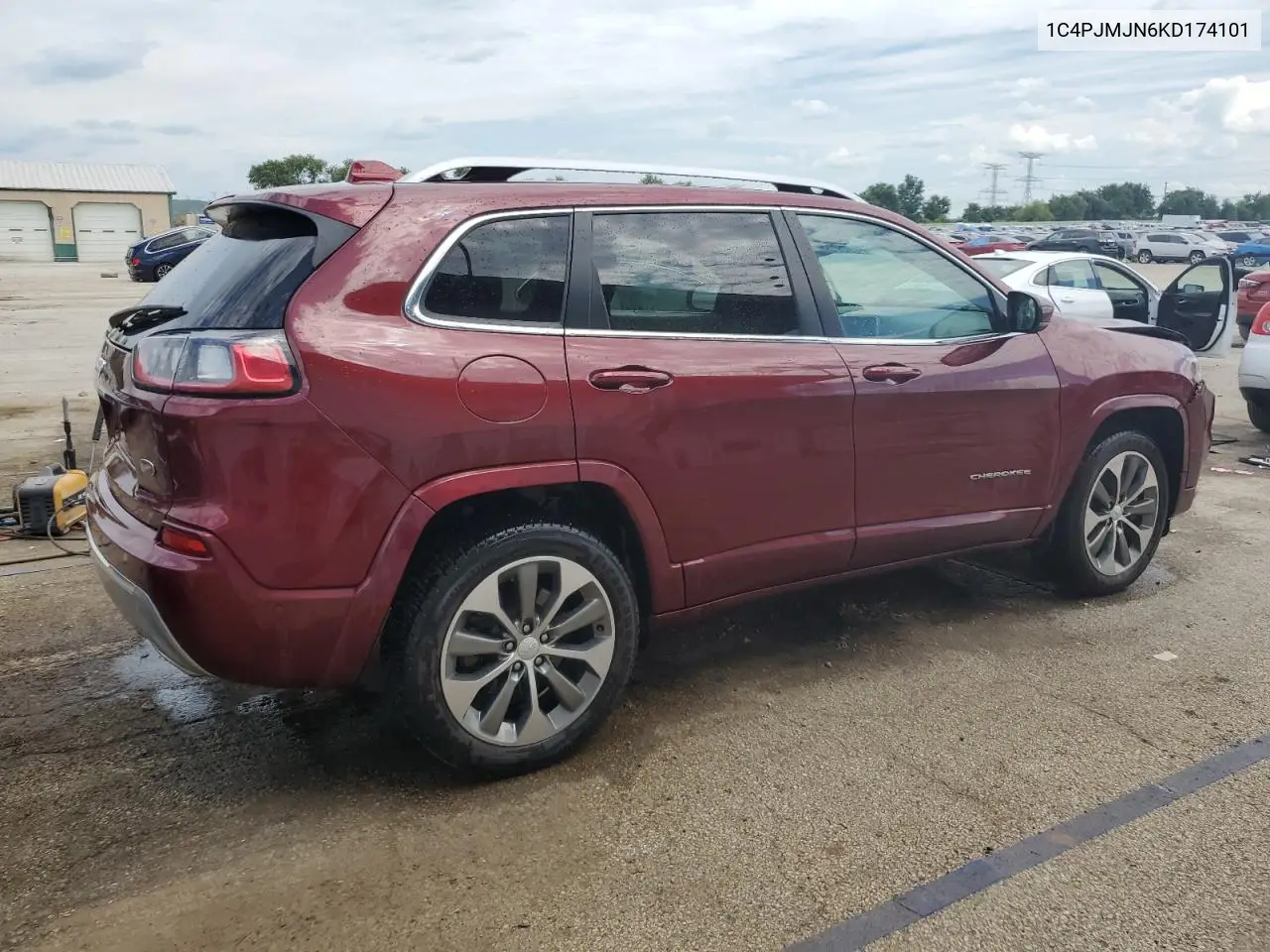 2019 Jeep Cherokee Overland VIN: 1C4PJMJN6KD174101 Lot: 63122515