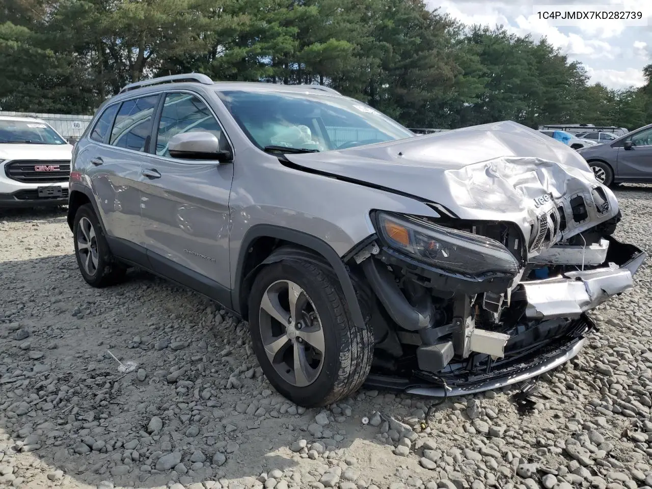 2019 Jeep Cherokee Limited VIN: 1C4PJMDX7KD282739 Lot: 65623545