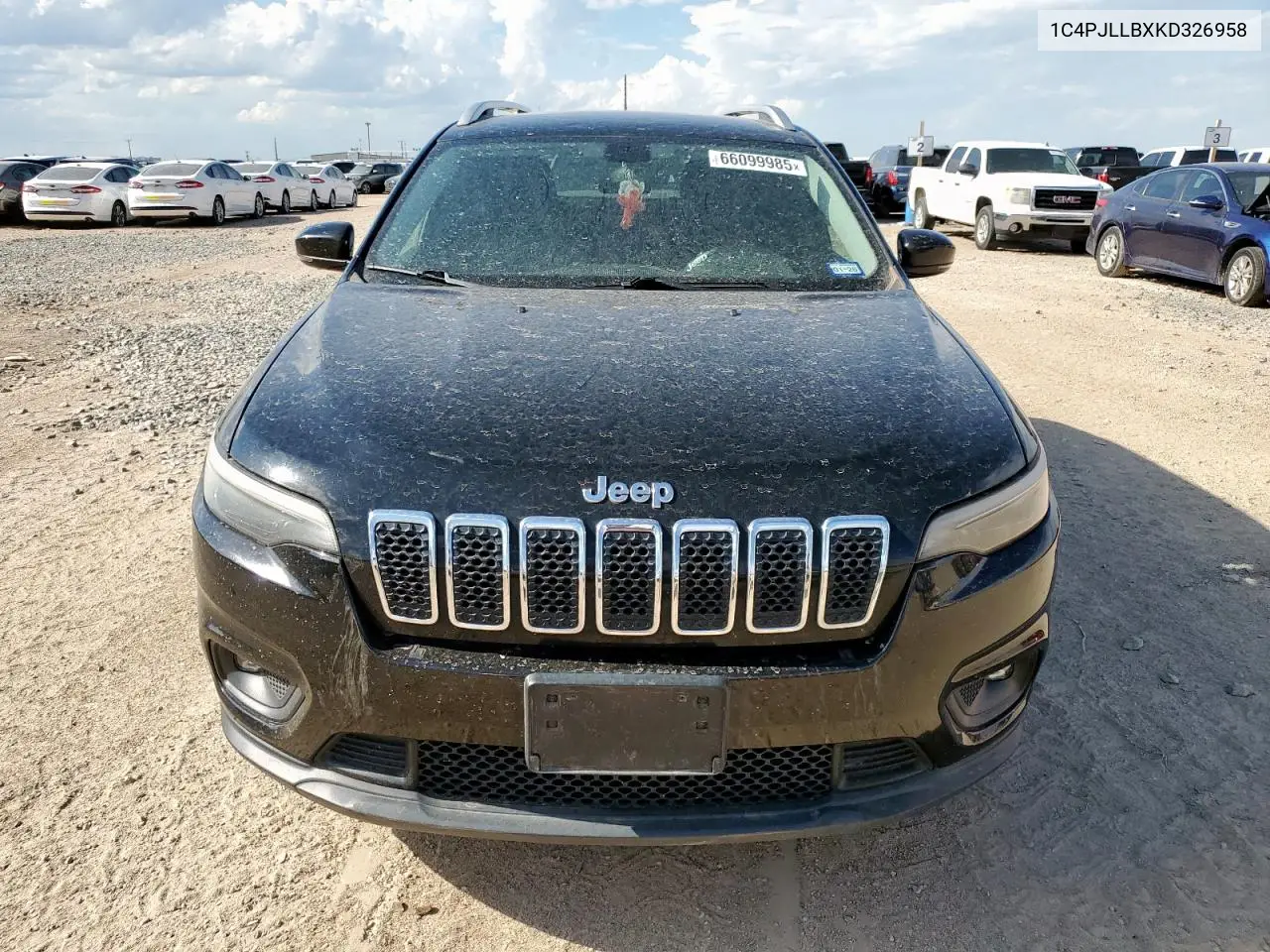 2019 Jeep Cherokee Latitude Plus VIN: 1C4PJLLBXKD326958 Lot: 66099985