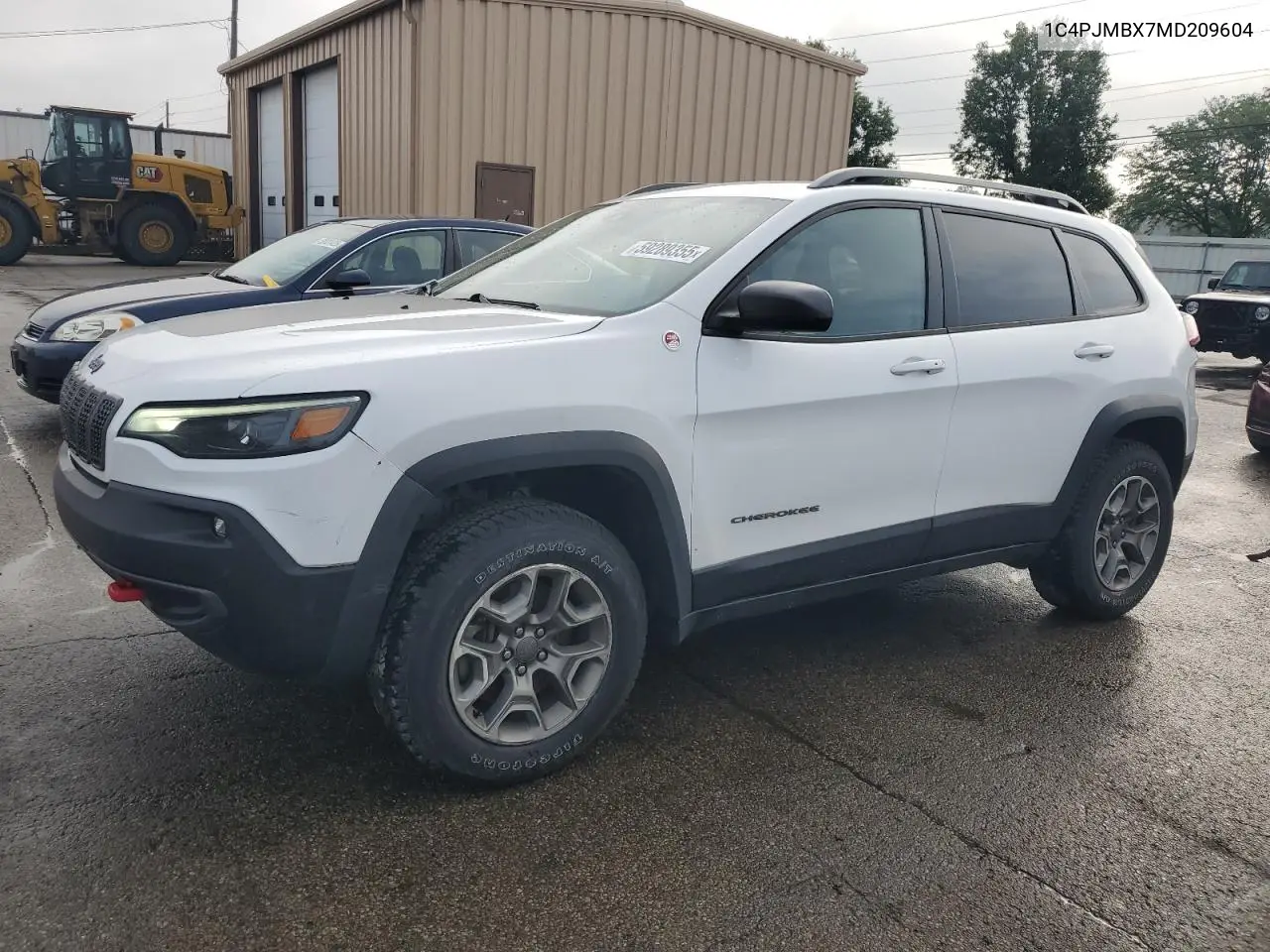 2021 Jeep Cherokee Trailhawk VIN: 1C4PJMBX7MD209604 Lot: 59289355