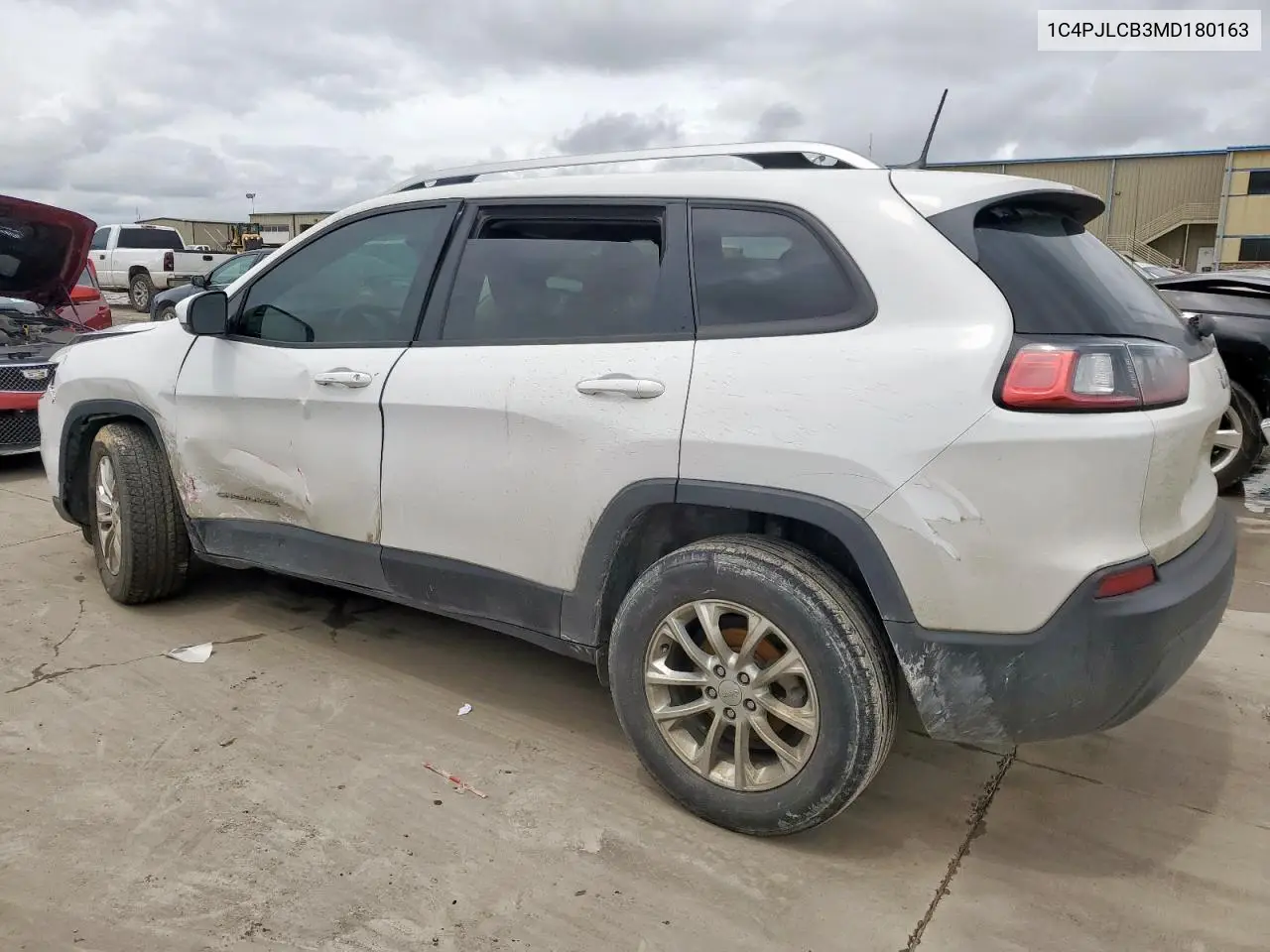 2021 Jeep Cherokee Latitude VIN: 1C4PJLCB3MD180163 Lot: 60833865