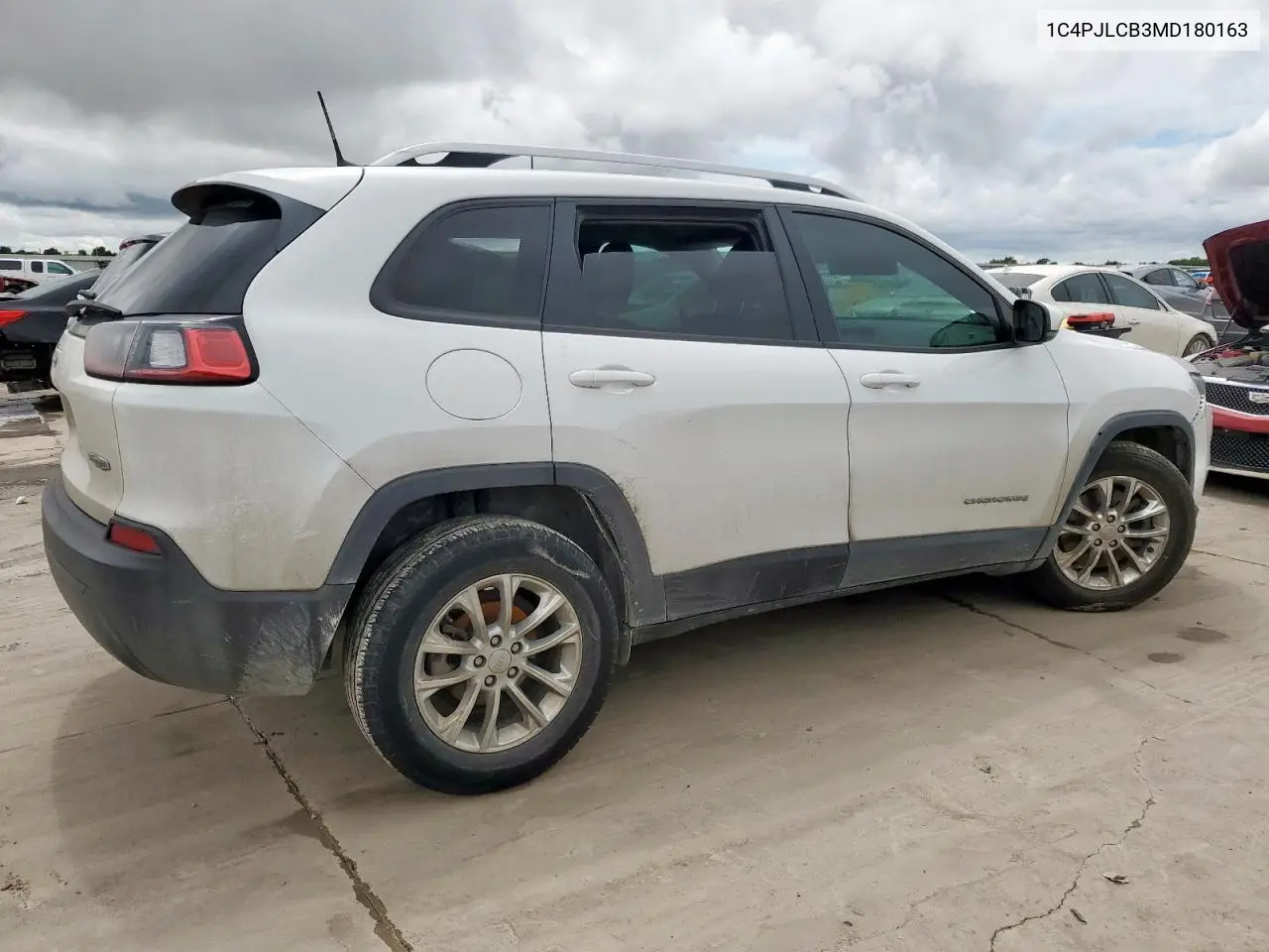 2021 Jeep Cherokee Latitude VIN: 1C4PJLCB3MD180163 Lot: 60833865