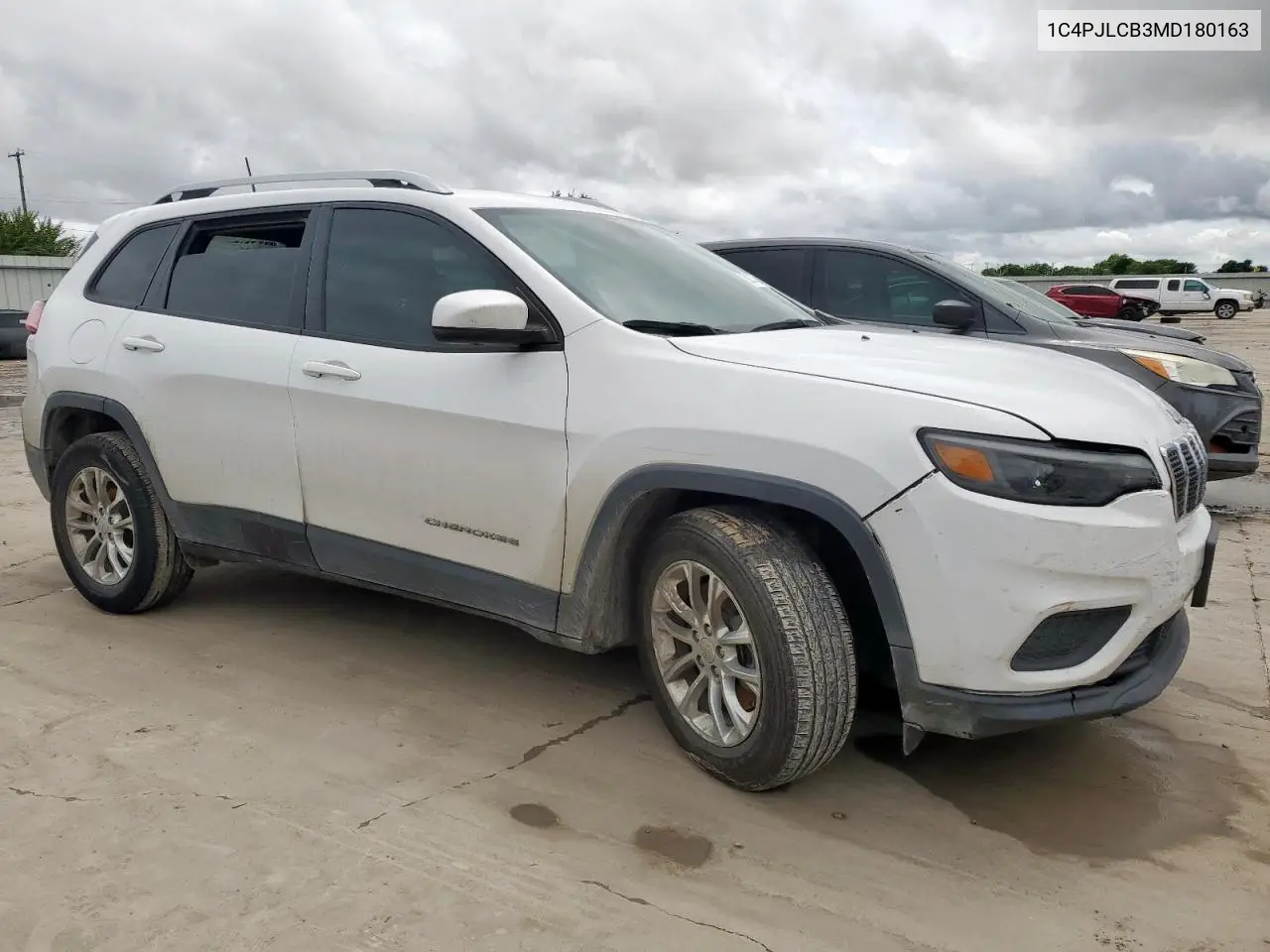 2021 Jeep Cherokee Latitude VIN: 1C4PJLCB3MD180163 Lot: 60833865