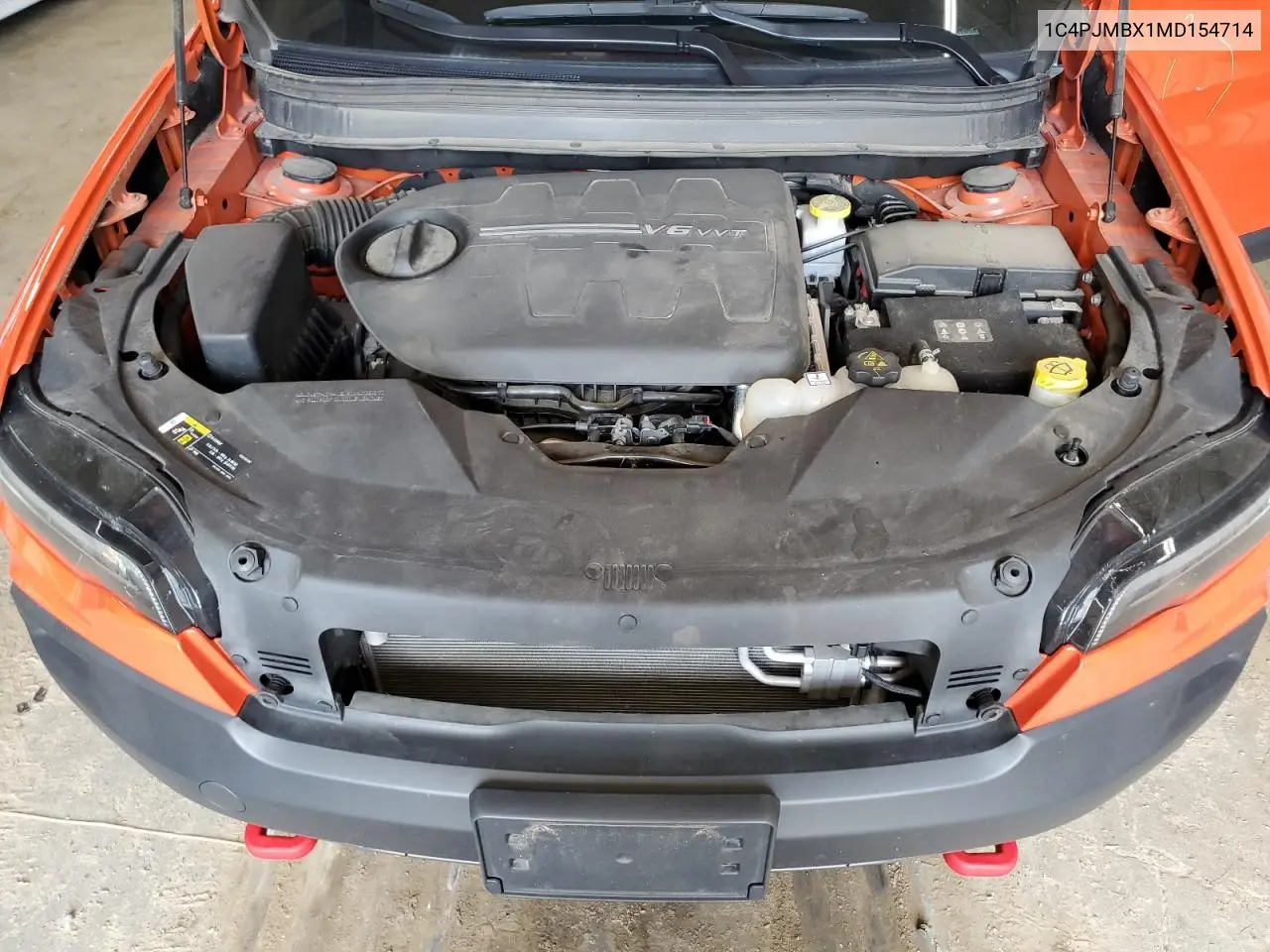 2021 Jeep Cherokee Trailhawk VIN: 1C4PJMBX1MD154714 Lot: 62785905