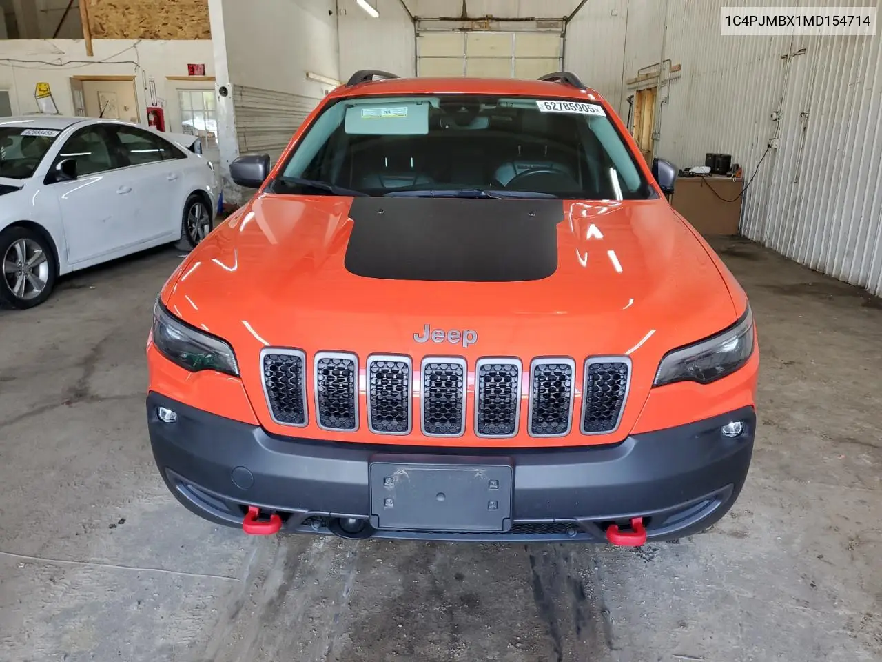 2021 Jeep Cherokee Trailhawk VIN: 1C4PJMBX1MD154714 Lot: 62785905
