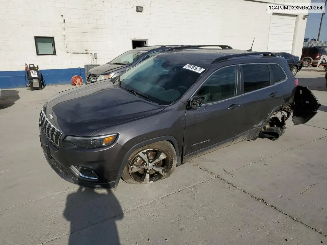 2022 Jeep Cherokee Limited VIN: 1C4PJMDXXND520264 Lot: 65767825