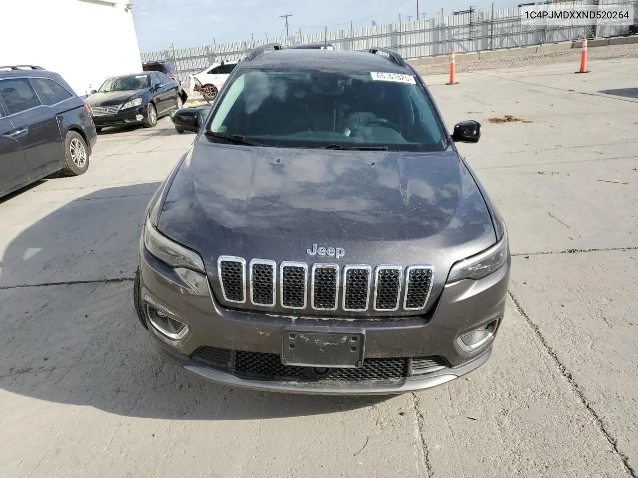 2022 Jeep Cherokee Limited VIN: 1C4PJMDXXND520264 Lot: 65767825