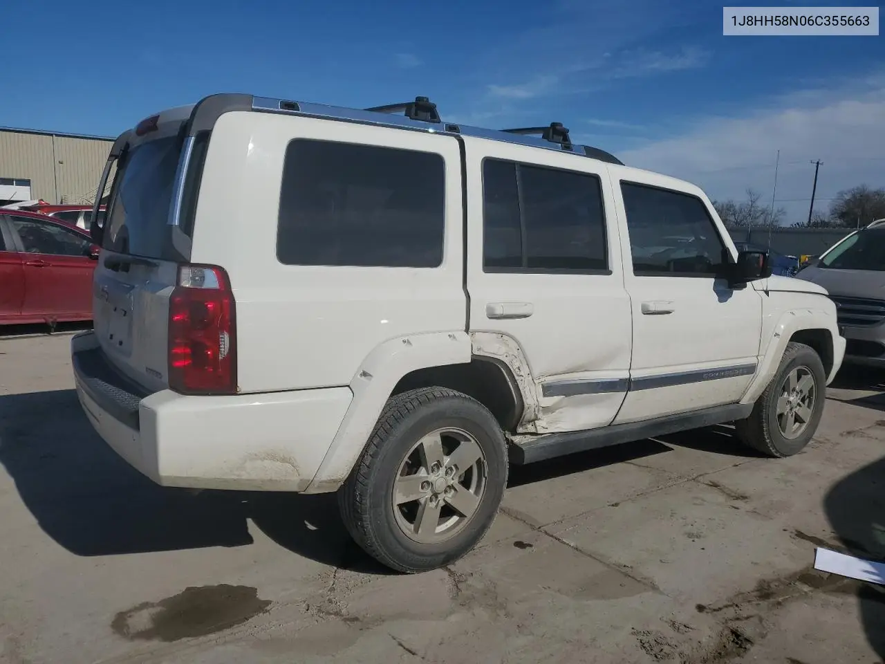 2006 Jeep Commander Limited VIN: 1J8HH58N06C355663 Lot: 46853945