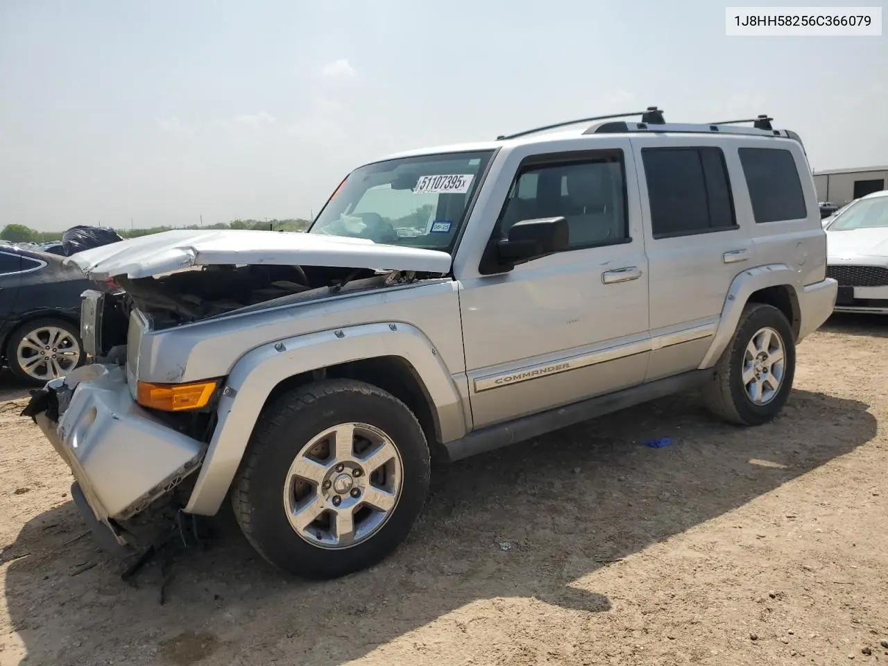 2006 Jeep Commander Limited VIN: 1J8HH58256C366079 Lot: 51107395