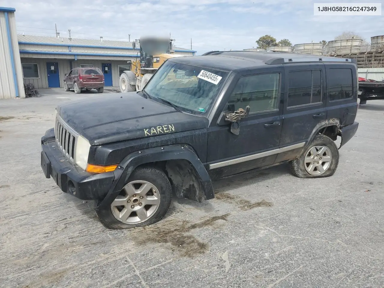 2006 Jeep Commander Limited VIN: 1J8HG58216C247349 Lot: 51212985