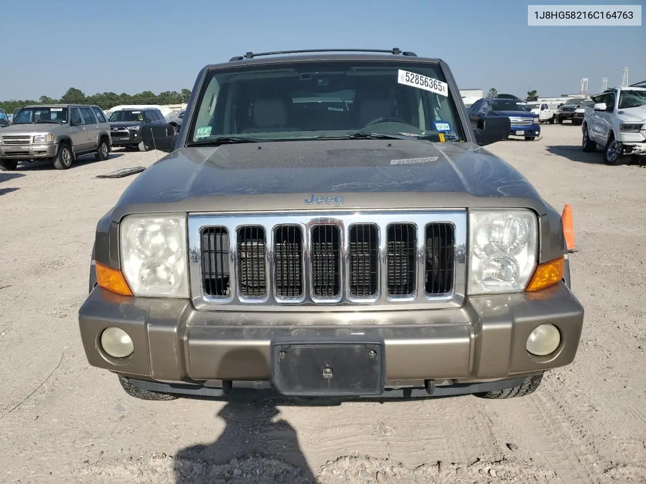 2006 Jeep Commander Limited VIN: 1J8HG58216C164763 Lot: 52856365