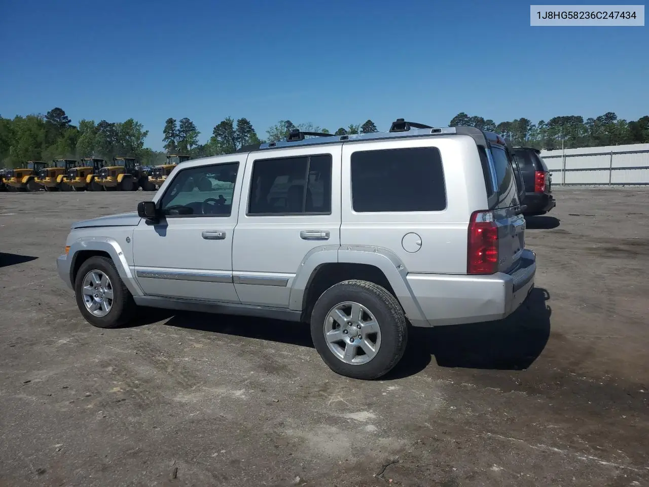 2006 Jeep Commander Limited VIN: 1J8HG58236C247434 Lot: 53625045