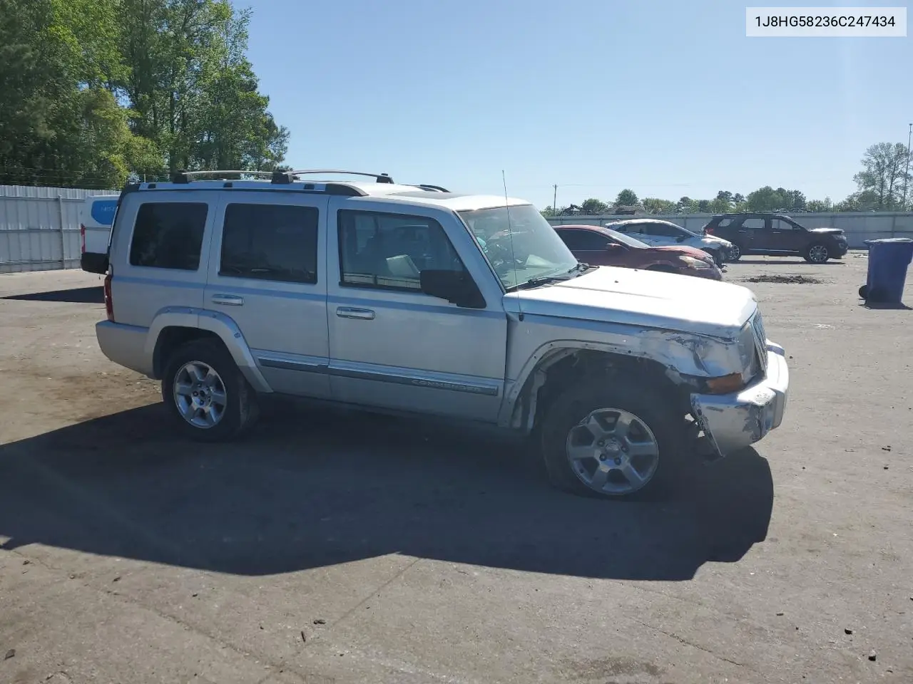 2006 Jeep Commander Limited VIN: 1J8HG58236C247434 Lot: 53625045