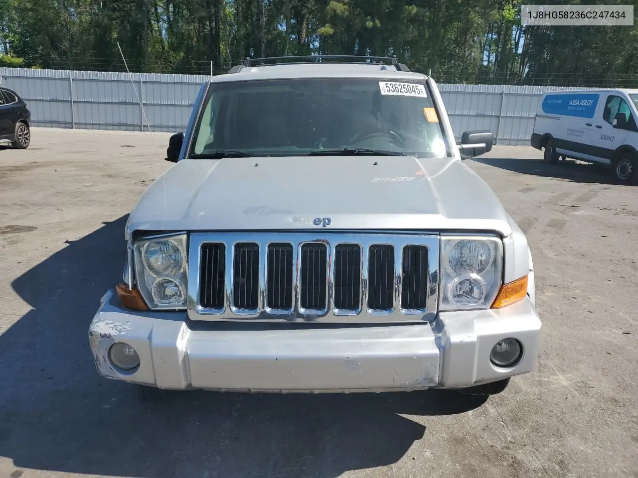 2006 Jeep Commander Limited VIN: 1J8HG58236C247434 Lot: 53625045