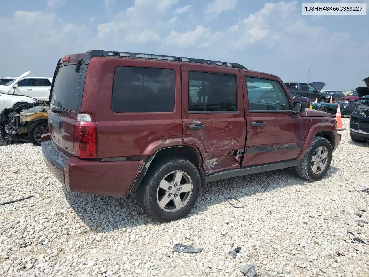 2006 Jeep Commander VIN: 1J8HH48K66C369227 Lot: 53723565