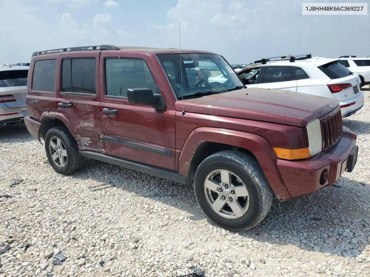 2006 Jeep Commander VIN: 1J8HH48K66C369227 Lot: 53723565