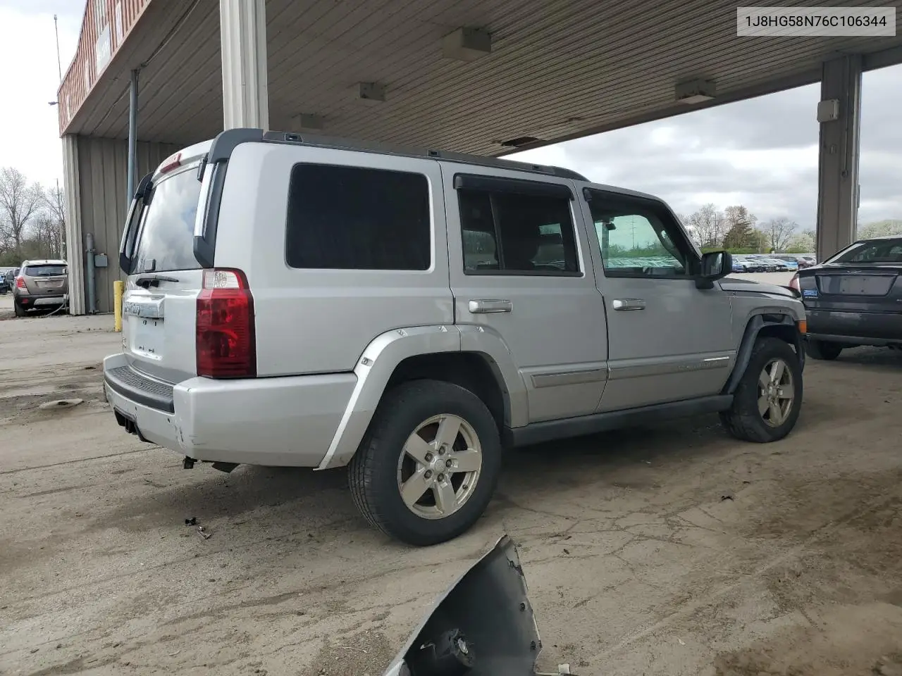 2006 Jeep Commander Limited VIN: 1J8HG58N76C106344 Lot: 53808185