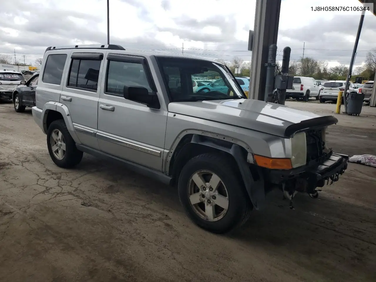 2006 Jeep Commander Limited VIN: 1J8HG58N76C106344 Lot: 53808185