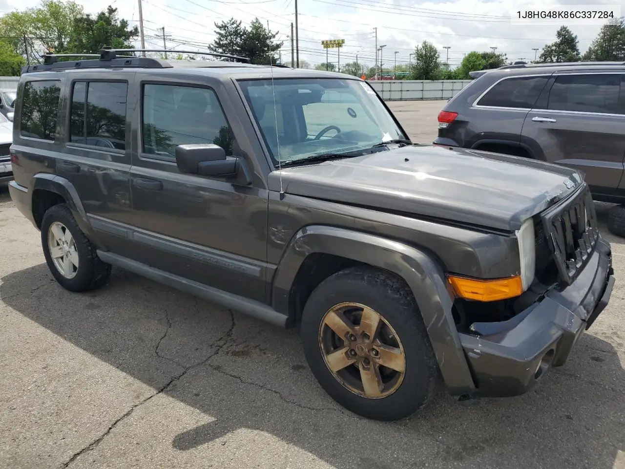 2006 Jeep Commander VIN: 1J8HG48K86C337284 Lot: 55596205