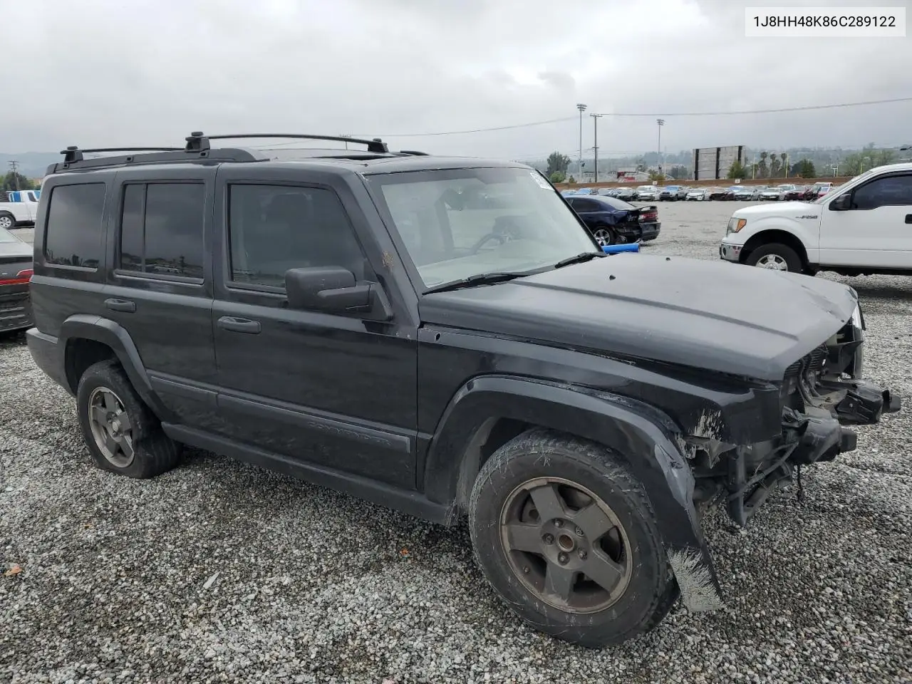 2006 Jeep Commander VIN: 1J8HH48K86C289122 Lot: 55810935