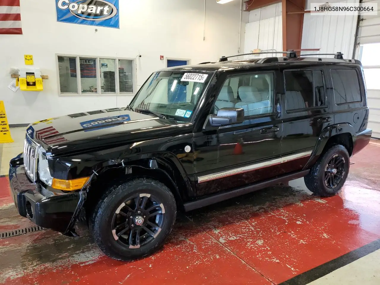 2006 Jeep Commander Limited VIN: 1J8HG58N96C300664 Lot: 56022715