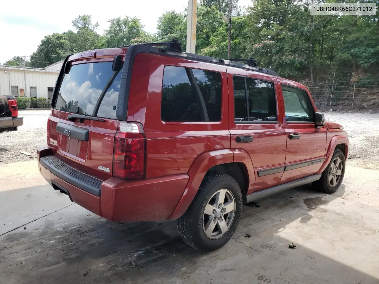 2006 Jeep Commander VIN: 1J8HG48K66C271012 Lot: 59786395