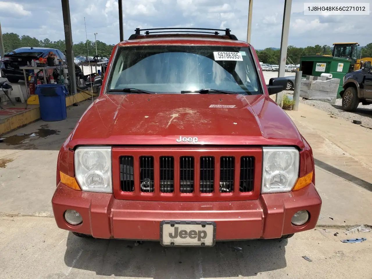 2006 Jeep Commander VIN: 1J8HG48K66C271012 Lot: 59786395
