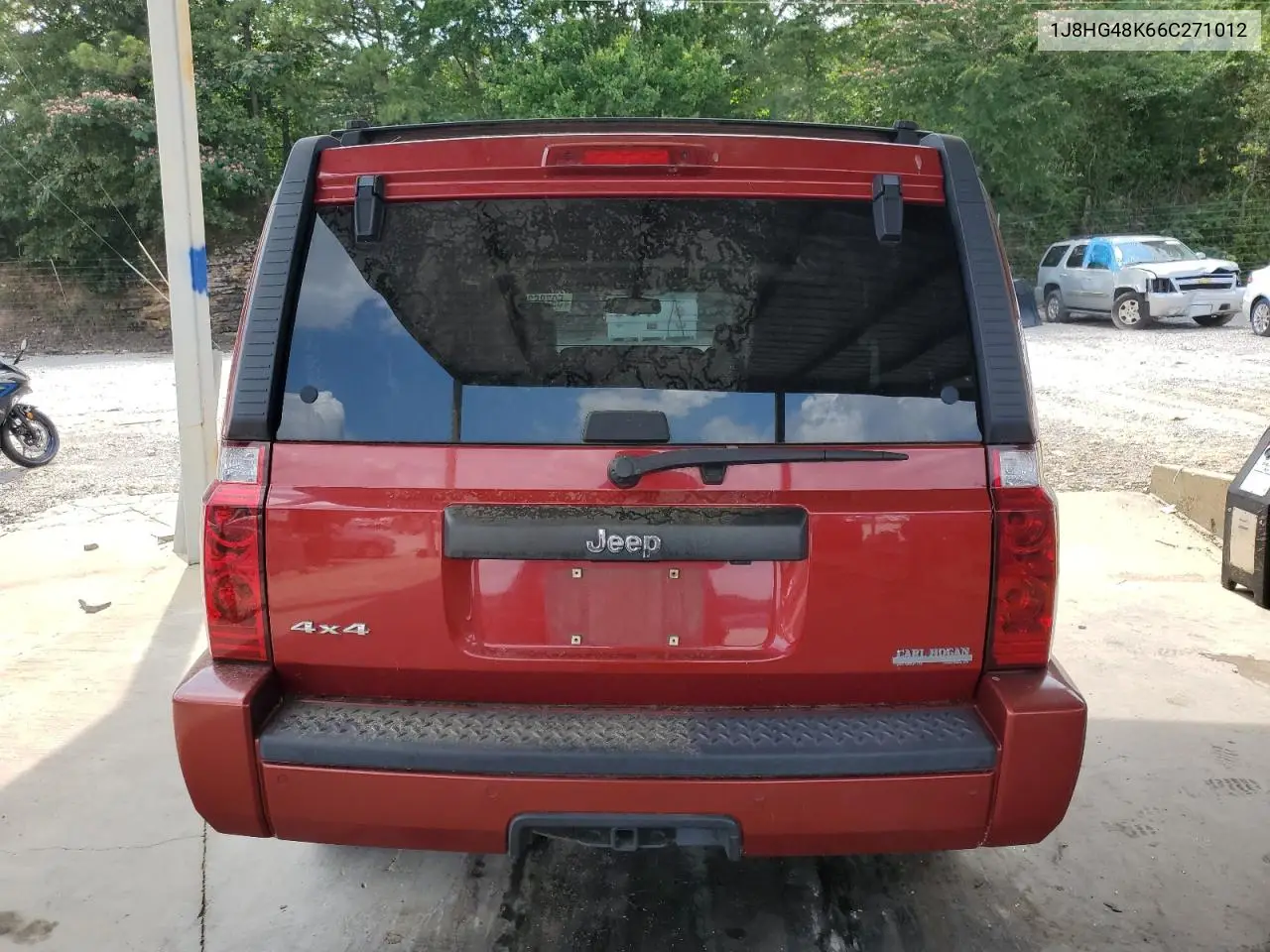 2006 Jeep Commander VIN: 1J8HG48K66C271012 Lot: 59786395