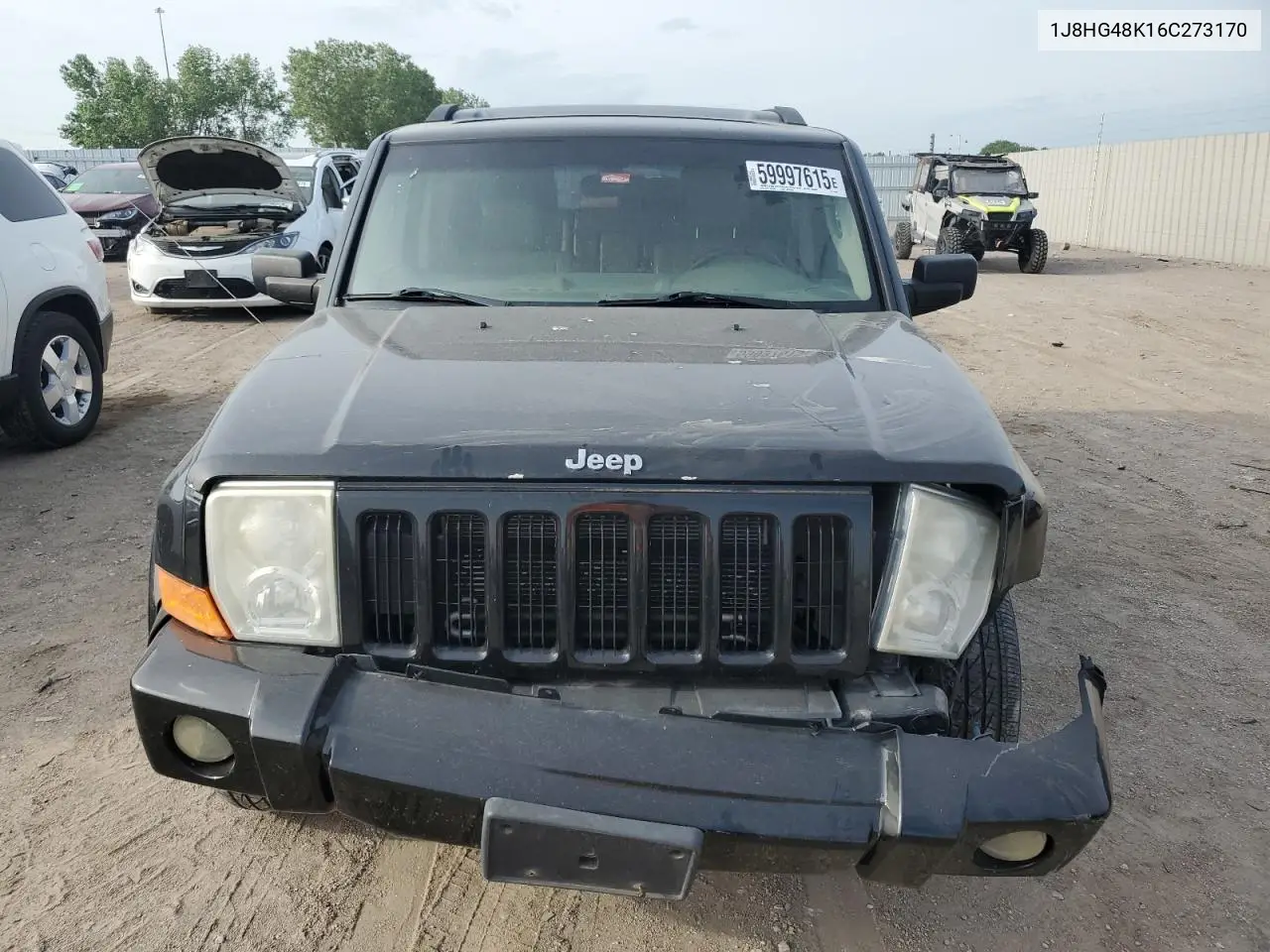 2006 Jeep Commander VIN: 1J8HG48K16C273170 Lot: 59997615
