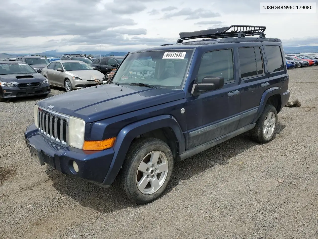 2006 Jeep Commander VIN: 1J8HG48N96C179080 Lot: 60831635