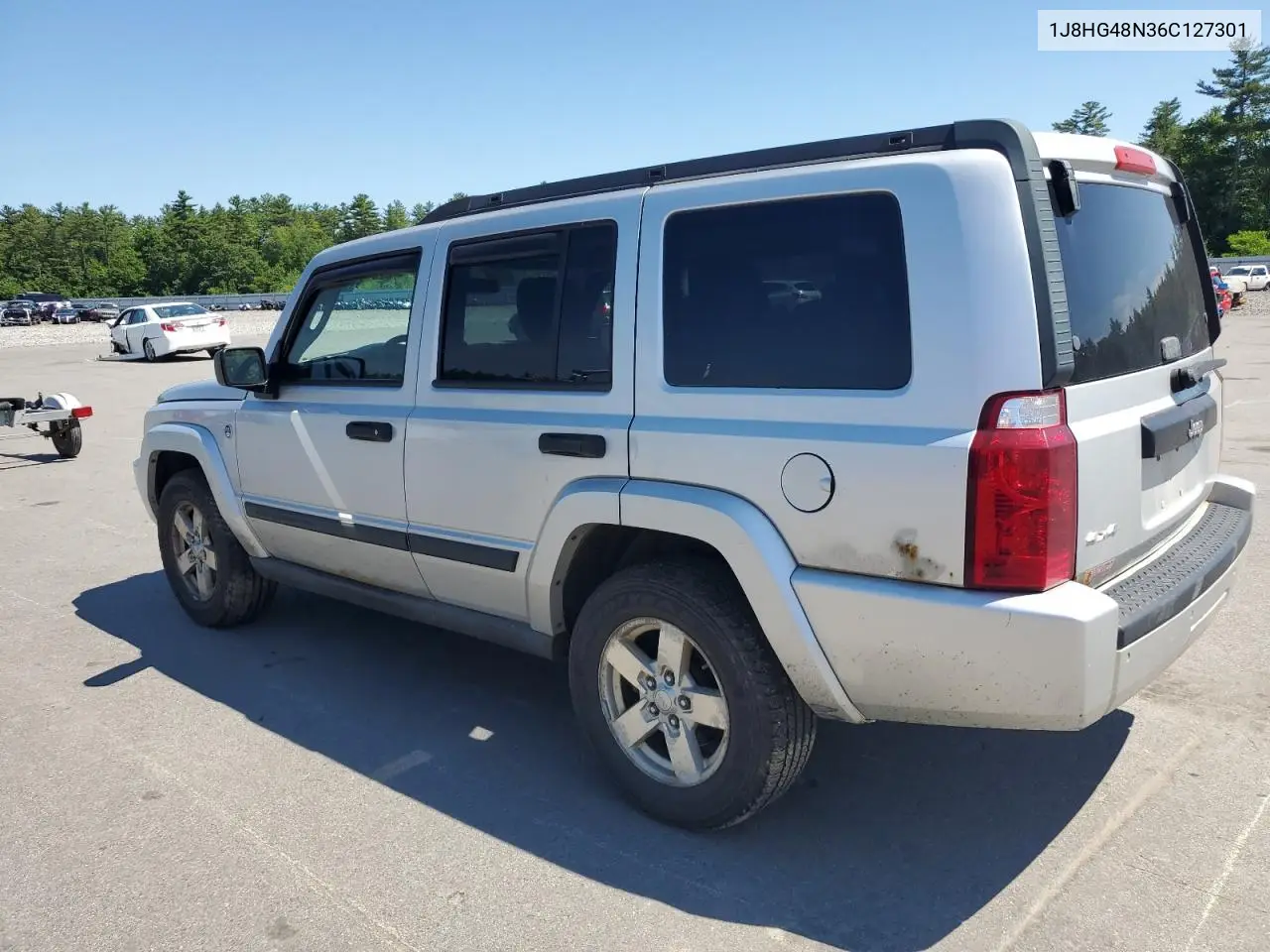 2006 Jeep Commander VIN: 1J8HG48N36C127301 Lot: 62292525