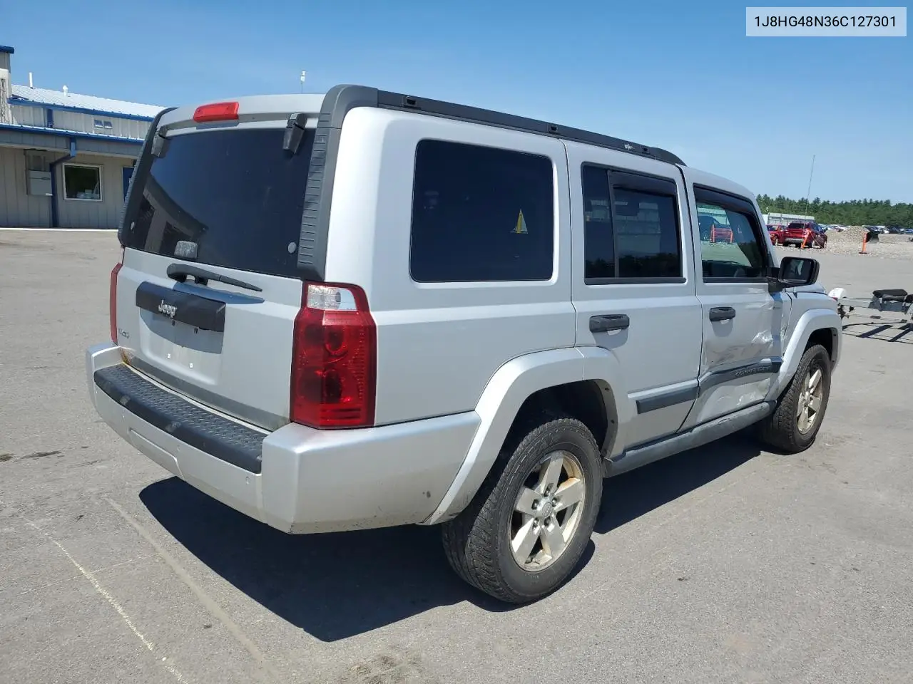 2006 Jeep Commander VIN: 1J8HG48N36C127301 Lot: 62292525