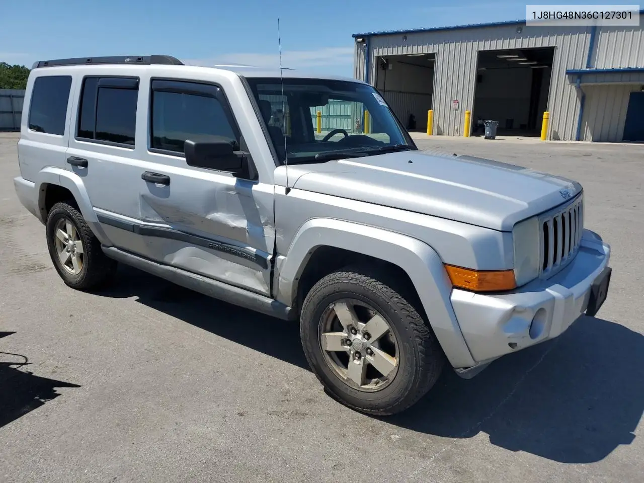 2006 Jeep Commander VIN: 1J8HG48N36C127301 Lot: 62292525