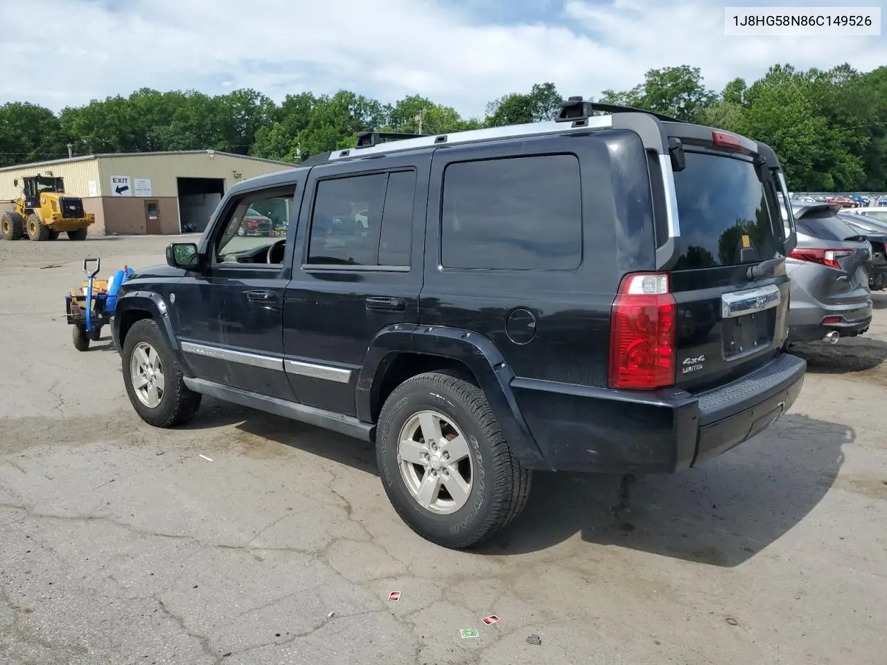 2006 Jeep Commander Limited VIN: 1J8HG58N86C149526 Lot: 62910105