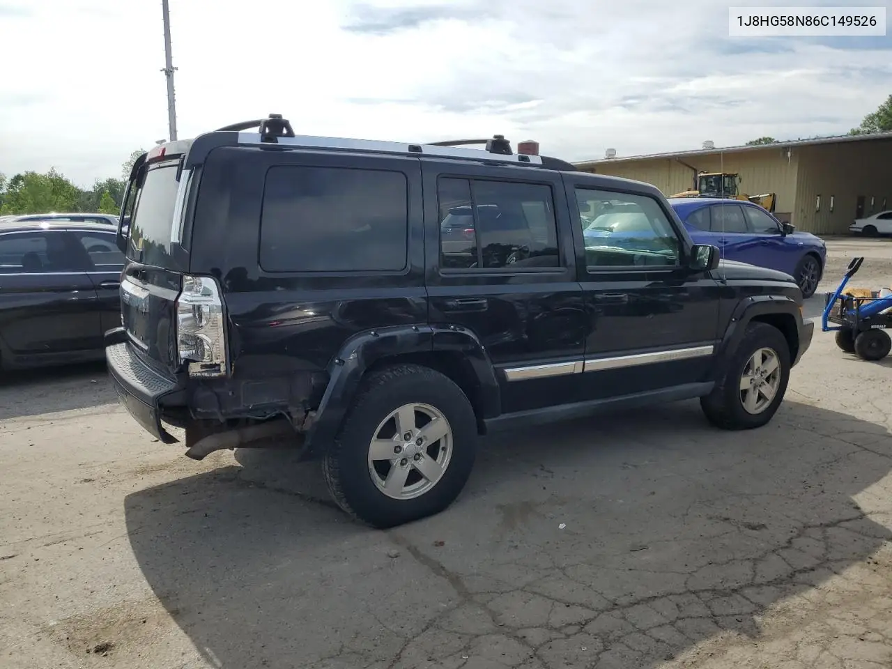2006 Jeep Commander Limited VIN: 1J8HG58N86C149526 Lot: 62910105